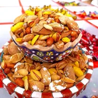 آجیل مخلوط با تخمه ژاپنی