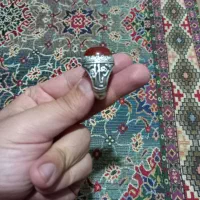 انگشتر عقیق با رکاب زیبا