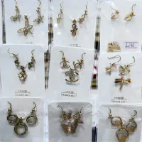 نیم ست گل افشان 3گرم طلا بدون اجرت