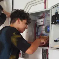 نصب دوربین مداربسته،سیم کشی،آیفون،تابلو برق