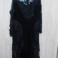 پیراهن مجلسی مشکی سایز۴۲به۴۴هم میخوره