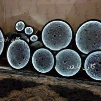 هنردست تابلو ماه تابلو نوری  آماده ارسال ،فوری