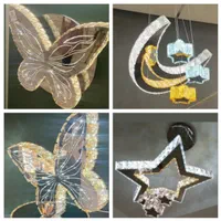 لوستر تولیدی مدرن.کریستالی.کهکشانی|لوستر و چراغ آویز|سیرجان, |دیوار