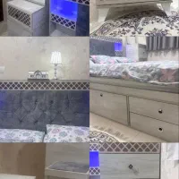 تخت خواب ۲ نفره 6 تکه (سرویس)