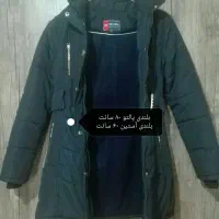 پالتو گرم کلا ه دار و مانتو سویت