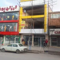 نمای آلومینیوم و چوب