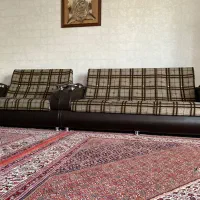 مبل ۷ نفره راحتی* بوفه *آباژور|مبلمان خانگی و میز عسلی|زنجان, |دیوار