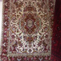 قالیچه علیا تبریز گل ابریشم