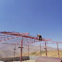 ساخت آلاچیق وپوشش سقفهای شیبدار|خدمات پیشه و مهارت|نجف‌آباد, کهریزسنگ|دیوار