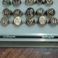 انگشتر های طلا روسی تاج شیروخورشید بینظیر وشیک