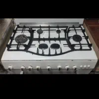 گاز ۶ شعله فردار و جوجه گردان رز گاز