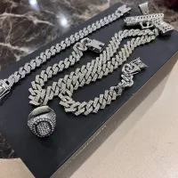 ست گردنبند فول نگین