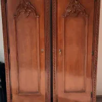 کمد چوبی|جاکفشی، کمد، دراور|اصفهان, شیخ طوسی|دیوار