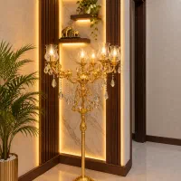 یک عدد آباژور ۷ شاخه جنس آلیاژ