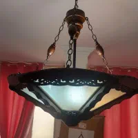 لوستر چوبی|لوستر و چراغ آویز|تهران, پرستار|دیوار