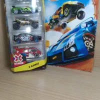 ماکت Hot WHeels پک ۵ تایی با کاتالوگ کمیاب