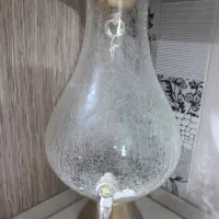 کلمن شیشه ای سایز بزرگ کاملا نو