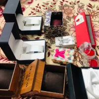 جعبه ساعت و انگشتر و دستبند