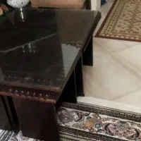 میز جلو مبلی با سه عدد عسلی|مبلمان خانگی و میز عسلی|تهران, تهران‌نو|دیوار