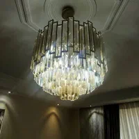 لوستر کریستالی ۲ عدد