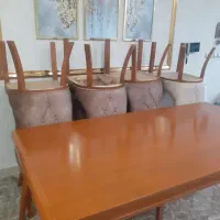 میز نهار خوری ۸ نفره|میز و صندلی غذاخوری|رشت, حمیدیان|دیوار