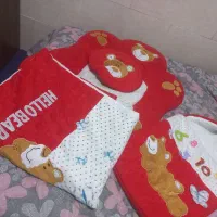 قنداق فرنگی و ست خواب کودک  درحد نو