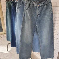 شلوار جین مردانه زنانه ۳۹۸ت در سایز بندی کامل