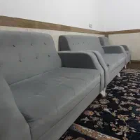 مبل راحتی 6 نفره پارچه‌ای درجه یک|مبلمان خانگی و میز عسلی|کرمانشاه, |دیوار