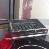 کباب پز وچمدان برای جای هیزه