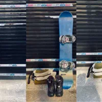ست کامل اسنوبرد سالامون قدSalamon Snowboard 159cm|ورزش‌های زمستانی|شیراز, قصرالدشت|دیوار