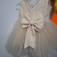 لباس عروسکی دخترانه تا 2 سال