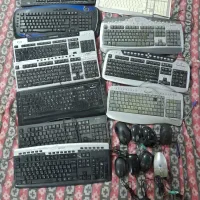تعدادی کیبورد و موس