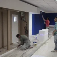 نقاش ساختمان نقاشی سوله ونما با ایرلس تمام نقاط