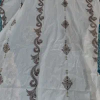 پرده حریرشاین دار