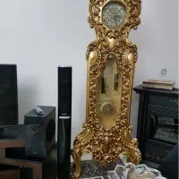 ساعت ایستاده چوب راش