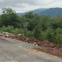 زمین بالای کوه ویو جنگل مازندران شمال