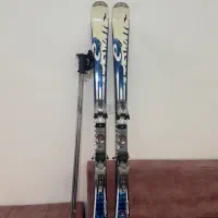 ست اسکی اتمیک همراه باتوم کربن