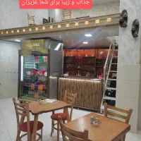 میز صندلی چوبی