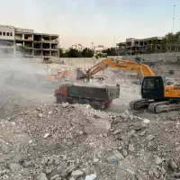 خاکبرداری گودبرداری تخریب سازه نگهبان