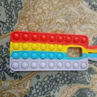 قاب گوشی دخترانه حبابدار مدل خرگوشی نوت 9