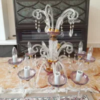 لوستر هشت شعله کریستال