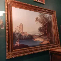 تابلوی چوبی قدیمی