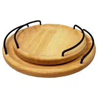 سینی پذیرایی چوبی