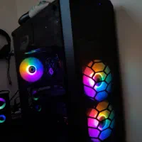 کیس گیمینگ RX580 8G  i7  RGB