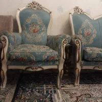 مبل سلطنتی ۹ نفره کارکرده|مبلمان خانگی و میز عسلی|تهران, سلسبیل شمالی|دیوار