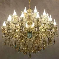 لوستر اصل بشرط تراش قطعات|لوستر و چراغ آویز|شیراز, شهرک گلستان|دیوار