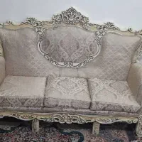 مبل 7نفره سالم با میز و عسلی|مبلمان خانگی و میز عسلی|پاکدشت, حصار امیر|دیوار