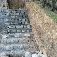 فنس کش دیوار لاشه، مالن، سنگ کف ورقه‌ای، خانه گلی|خدمات پیشه و مهارت|رامیان, |دیوار