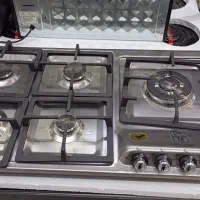 اجاق گاز5شعله/صفحه /توکار بدون کابین گارانتی ارسال
