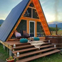 آلاچیق وکلبه چوبی